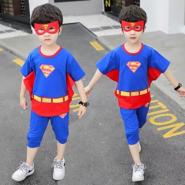 boys' suit korean cartoon boys' men's clothing summer casual men's clothing superman two-piece suit 2020 summer casual b
boys' suit korean cartoon boys' men's clothing summer casual men's clothing superman two-piece suit 2020 summer casual b