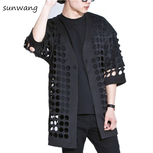 2020 harajuku brand mesh hollow designer mens cape coat windbreaker fashion stylish trench coat men summer jacket black, Tan;black
2020 harajuku brand mesh hollow designer mens cape coat windbreaker fashion stylish trench coat men summer jacket black, Tan;black