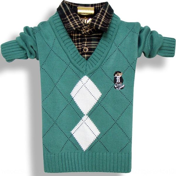 qtat8 new boys' clothes sweater child base baby cotton knitwear spring autumn winter children shirt collar mock two-piece men's ch, Blue
qtat8 new boys' clothes sweater child base baby cotton knitwear spring autumn winter children shirt collar mock two-piece men's ch, Blue