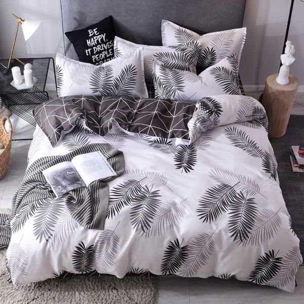 3/4pcs/set nordic style bedding set leaves pattern duvet cover set flat sheet pillowcase bedclothes bed linen euro for adult
3/4pcs/set nordic style bedding set leaves pattern duvet cover set flat sheet pillowcase bedclothes bed linen euro for adult