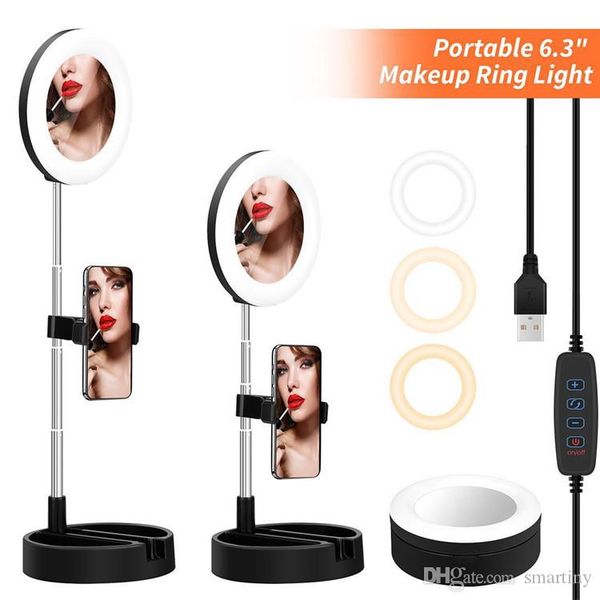 Retractable Selfie Ring G3 Light Dimmable Ring Lamp Photographic Lighting Tripod for Makeup Live Stream LED Camera Holder
Retractable Selfie Ring G3 Light Dimmable Ring Lamp Photographic Lighting Tripod for Makeup Live Stream LED Camera Holder