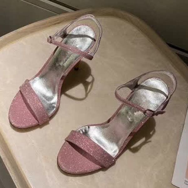 sandals solid color high-heeled shoes female sequins fine heel shoes fashion word buckle zapatos de mujer banquet women, Black
sandals solid color high-heeled shoes female sequins fine heel shoes fashion word buckle zapatos de mujer banquet women, Black