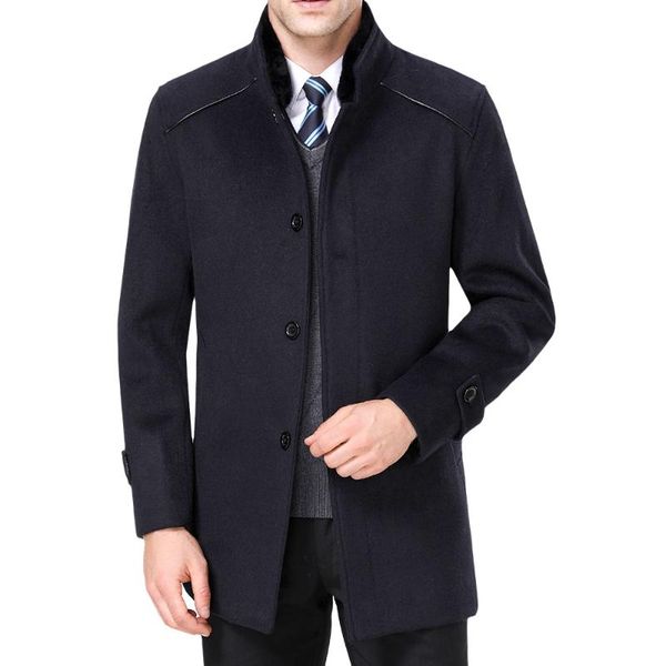 thicken long mens woolen coat 50% off men' s wool jacket winter casual warm cashmere clothing plus size 5xl 6xl, Black
thicken long mens woolen coat 50% off men' s wool jacket winter casual warm cashmere clothing plus size 5xl 6xl, Black