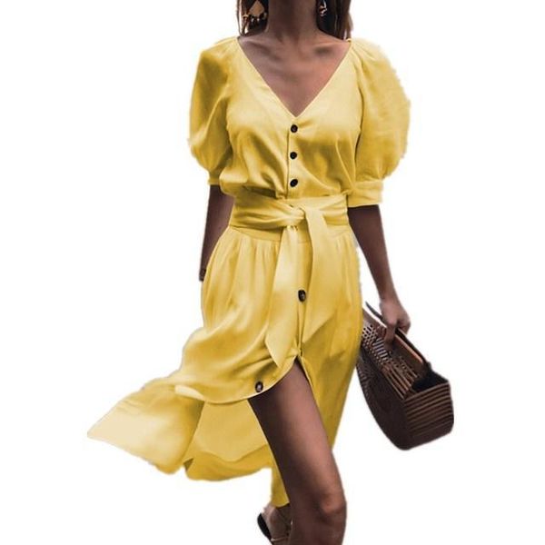 women shirts dress fashion sweet short sleeve v neck dress in 2 colors irregular mid calf fashion one piece, Black;gray
women shirts dress fashion sweet short sleeve v neck dress in 2 colors irregular mid calf fashion one piece, Black;gray