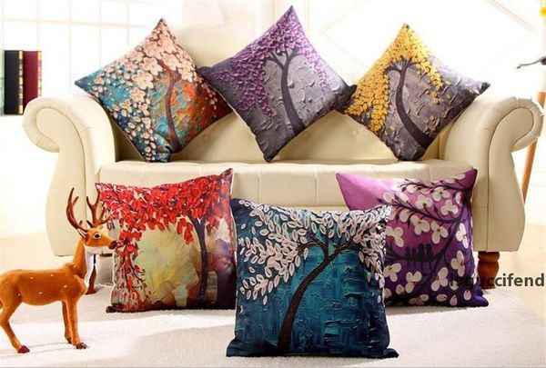 printed cotton oil painting trees flowers cushion linen pillowcase 45*45cm home decorative pillow case tb sale
printed cotton oil painting trees flowers cushion linen pillowcase 45*45cm home decorative pillow case tb sale