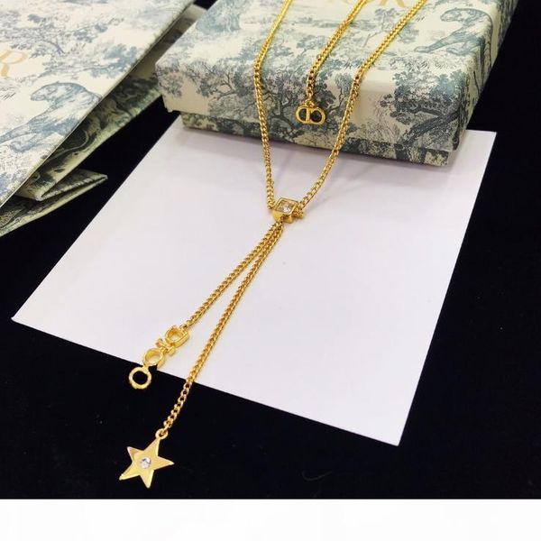 e new classic french five -pointed star letter designer jewelry luxury designer jewelry women necklace, Silver
e new classic french five -pointed star letter designer jewelry luxury designer jewelry women necklace, Silver