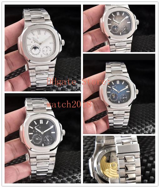 nautilus men's watches 40mm automatic mechanical sport 5712 5740 5724 moon phase stainless steel transparent blue dial blue dial watch, Slivery;brown
nautilus men's watches 40mm automatic mechanical sport 5712 5740 5724 moon phase stainless steel transparent blue dial blue dial watch, Slivery;brown