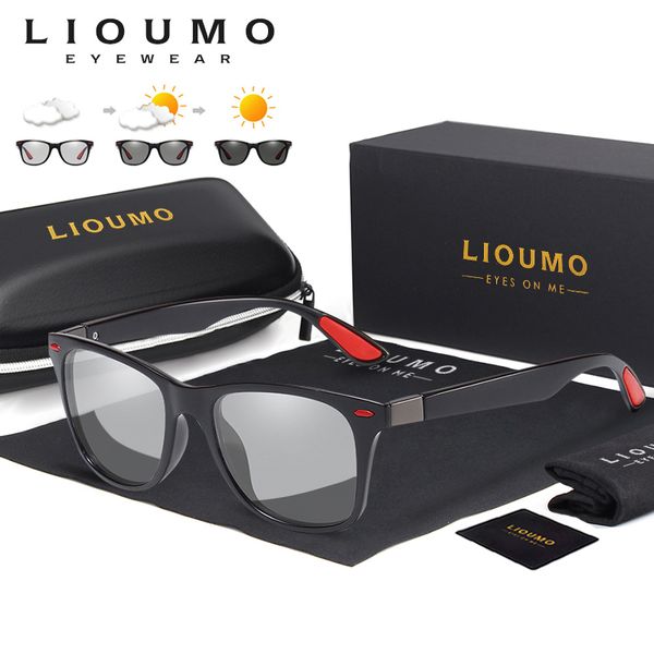 lioumo retro square sunglasses for men pchromic sun glasses with polarized lens women chameleon safe driving zonnebril heren, White;black
lioumo retro square sunglasses for men pchromic sun glasses with polarized lens women chameleon safe driving zonnebril heren, White;black
