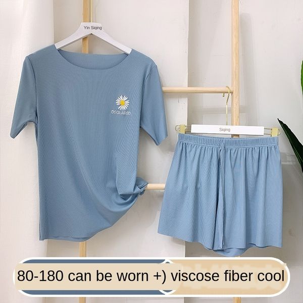 2kcxv daisy short-sleeved women's summer clothes korean ins fashion students harajuku pajamas pajamas style bf short-sleeved home cloth, Blue;red
2kcxv daisy short-sleeved women's summer clothes korean ins fashion students harajuku pajamas pajamas style bf short-sleeved home cloth, Blue;red
