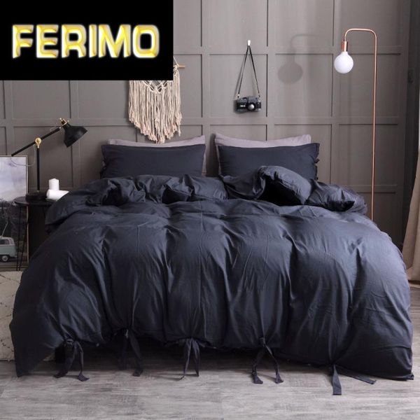 9 colors lacing solid color faux washed cotton soft duvet cover with pillowcase set 4 size single twin king bedding sets
9 colors lacing solid color faux washed cotton soft duvet cover with pillowcase set 4 size single twin king bedding sets