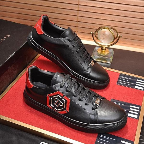 new men shoes fashion leather trainers chaussures pour hommes lo -sneakers hexagon mens shoes casual luxury zapatos de hombre drop ship, Black
new men shoes fashion leather trainers chaussures pour hommes lo -sneakers hexagon mens shoes casual luxury zapatos de hombre drop ship, Black