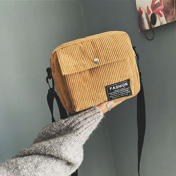 women canvas flap bag preppy style student shoulder messenger bag small corduroy bag casual satchel travel purse handbag hot
women canvas flap bag preppy style student shoulder messenger bag small corduroy bag casual satchel travel purse handbag hot