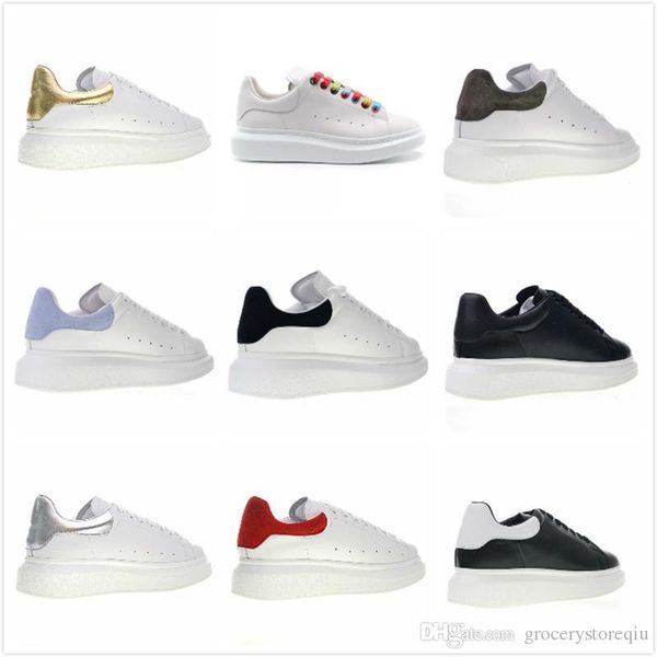 luxury white sneakers man woman trainers velvet leather tail shoes brand uk designer thick bottom casual shoe with box fashion soes, Black
luxury white sneakers man woman trainers velvet leather tail shoes brand uk designer thick bottom casual shoe with box fashion soes, Black