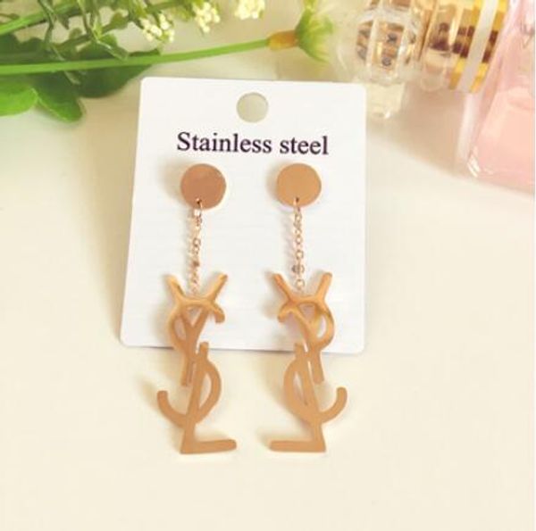 2018temperament exaggerated letter earrings long tassel fashion wild korean earrings hip hop star with earrings a75, Golden;silver
2018temperament exaggerated letter earrings long tassel fashion wild korean earrings hip hop star with earrings a75, Golden;silver