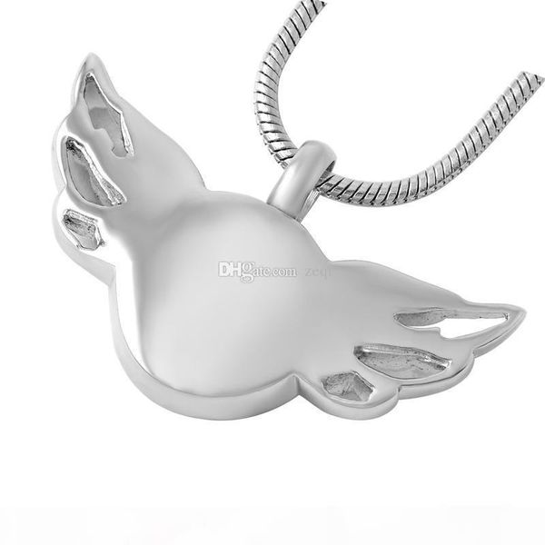 ijd9505 mom print angel stainless steel cremation jewelry pendant necklace ashes keepsake urn necklace, Silver
ijd9505 mom print angel stainless steel cremation jewelry pendant necklace ashes keepsake urn necklace, Silver