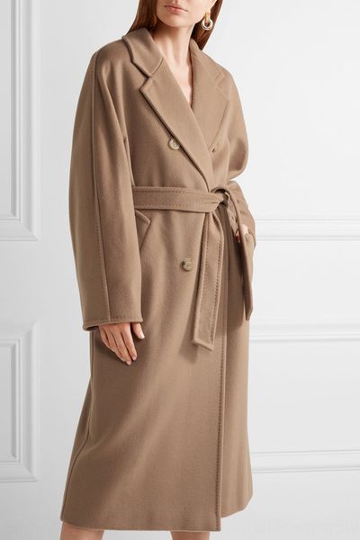 autumn and winter new suit collar simple double-breasted lace-up profile cashmere coat clothing long slim coat women's clothing, Black
autumn and winter new suit collar simple double-breasted lace-up profile cashmere coat clothing long slim coat women's clothing, Black