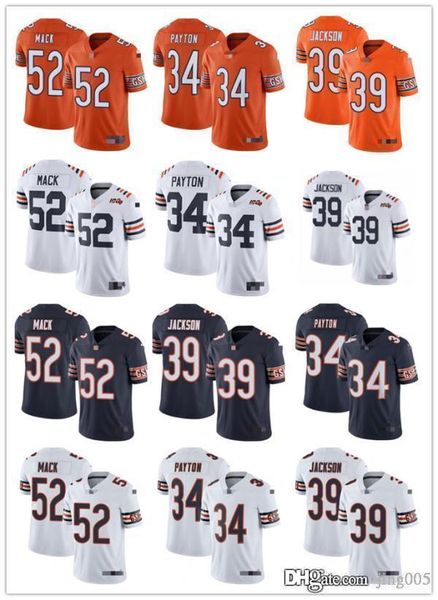 mens womens youth chicago bears 39 eddie jackson 52 khalil mack 34 walter payton customs football jerseys, Black;red
mens womens youth chicago bears 39 eddie jackson 52 khalil mack 34 walter payton customs football jerseys, Black;red
