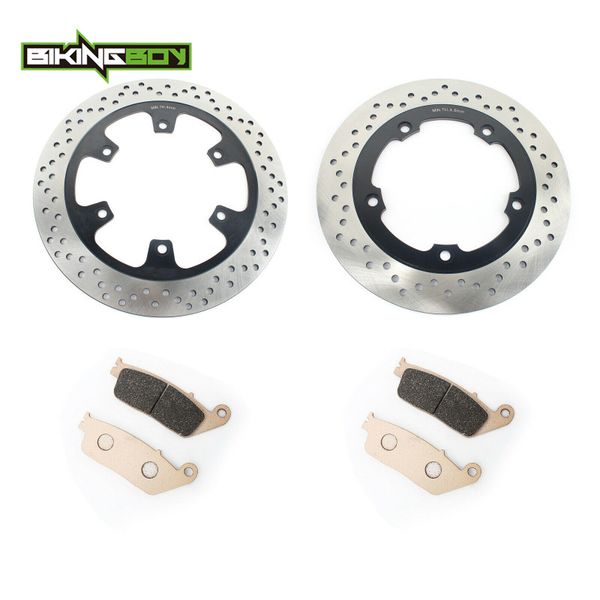 bikingboy front rear brake discs disks rotors + pads legent 900 98 99 00 01 adventurer 900 885 96-01 thunderbird 885 95-03 97
bikingboy front rear brake discs disks rotors + pads legent 900 98 99 00 01 adventurer 900 885 96-01 thunderbird 885 95-03 97