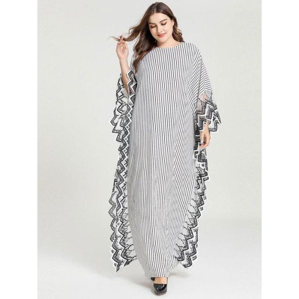 ethnic clothing lacework design striped batwing dress long sleeve abaya plus size kaftan ramadan robe african dashiki moroccan gown vkdr2091, Red
ethnic clothing lacework design striped batwing dress long sleeve abaya plus size kaftan ramadan robe african dashiki moroccan gown vkdr2091, Red