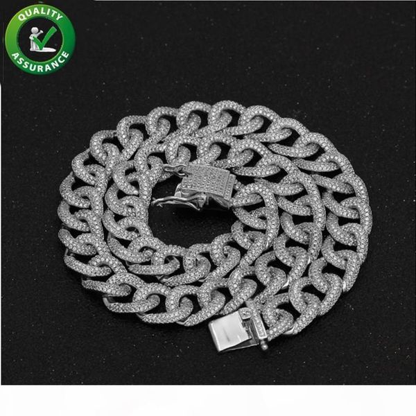 d iced out chains hip hop designer jewelry luxury necklace rap rock diamond cuban link chain micro paved bling cz gold wedding accessor, Silver
d iced out chains hip hop designer jewelry luxury necklace rap rock diamond cuban link chain micro paved bling cz gold wedding accessor, Silver