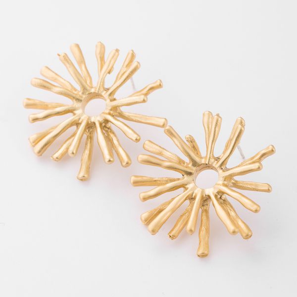 creative and personalized alloy geometric sea urchins earrings women's fashion alternative eye-absorbing earrings new earring cc earrin, Golden
creative and personalized alloy geometric sea urchins earrings women's fashion alternative eye-absorbing earrings new earring cc earrin, Golden