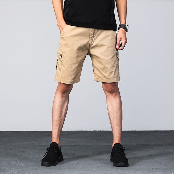 sxsu3 summer white trendy versatile casual shorts men's loose thin cropped ankle-length shorts beach pants multi-bag solid color beach
sxsu3 summer white trendy versatile casual shorts men's loose thin cropped ankle-length shorts beach pants multi-bag solid color beach