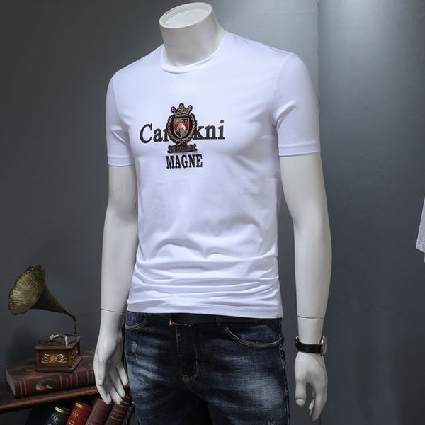 mens t shirt fashion new stylish designer t shirts for summer with printed casual men tshirt streetwear tees 6 colors size m-5xl, White;black
mens t shirt fashion new stylish designer t shirts for summer with printed casual men tshirt streetwear tees 6 colors size m-5xl, White;black