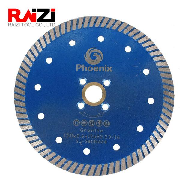 raizi phoenix 125 mm/150 mm turbo diamond saw blade disc for cutting granite, quartz, engineered stone
raizi phoenix 125 mm/150 mm turbo diamond saw blade disc for cutting granite, quartz, engineered stone
