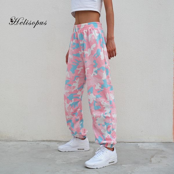 helisopus 2020 autumn women new pants pink camouflage print casual pants women high waist harem pockets cargo, Black;white
helisopus 2020 autumn women new pants pink camouflage print casual pants women high waist harem pockets cargo, Black;white