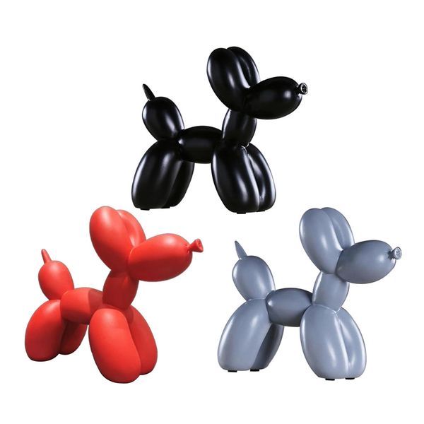 3pcs resin decorative balloon dog ornament deskdecorations 
3pcs resin decorative balloon dog ornament deskdecorations