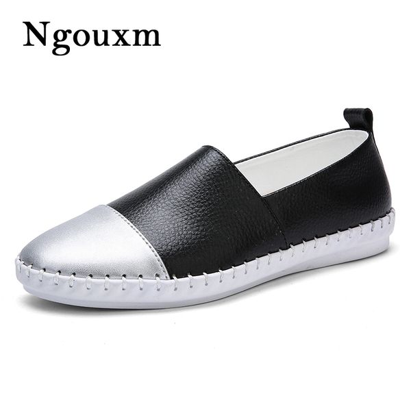 ngouxm women flats shoes woman 2020 new women genuine leather shoes handmade casual loafers slip on flats ballerines flat, Black
ngouxm women flats shoes woman 2020 new women genuine leather shoes handmade casual loafers slip on flats ballerines flat, Black