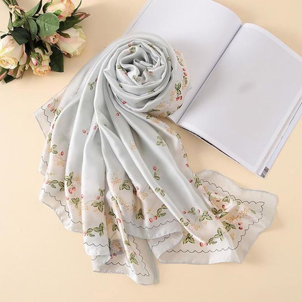 summer women scarves soft long print silk scarves lady shawl and wrap bandana beach stoles hijab, Blue;gray
summer women scarves soft long print silk scarves lady shawl and wrap bandana beach stoles hijab, Blue;gray