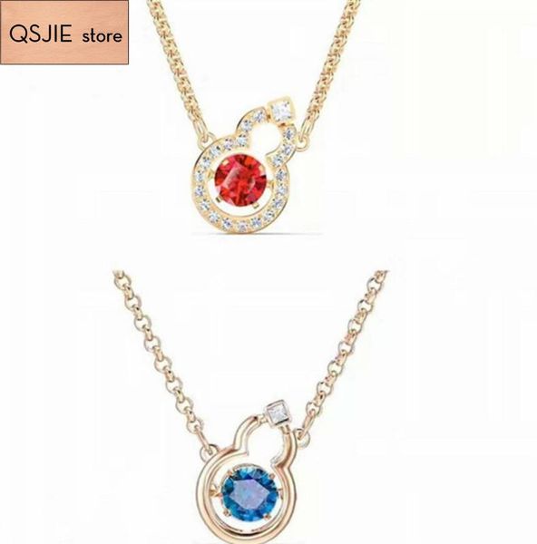 swa women 's luxury, romantic and gorgeous fu to calabash dancing red crystal necklace, Silver
swa women 's luxury, romantic and gorgeous fu to calabash dancing red crystal necklace, Silver
