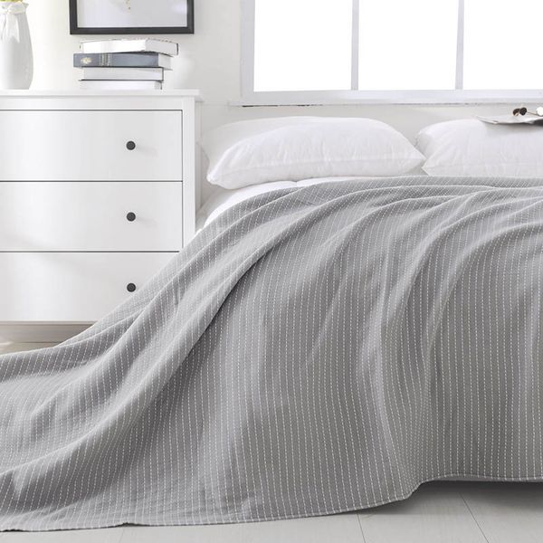 striped cotton blanket for bed thin summer quilt autumn bed sheet gauze bedspread cover for double sofa throw blankets
striped cotton blanket for bed thin summer quilt autumn bed sheet gauze bedspread cover for double sofa throw blankets