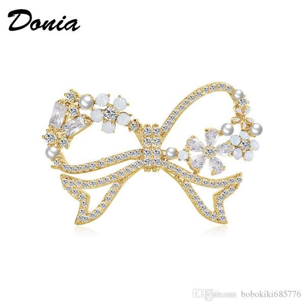 donia jewelry european and american popular bow brooch copper micro inlaid zircon brooch gift brooch christmas coat scarf accessories, Gray
donia jewelry european and american popular bow brooch copper micro inlaid zircon brooch gift brooch christmas coat scarf accessories, Gray