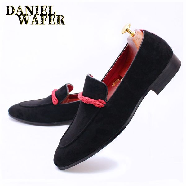 luxury men's loafers suede shoes black green penny loafers elegant man casual shoes formal dress summer men's leather
luxury men's loafers suede shoes black green penny loafers elegant man casual shoes formal dress summer men's leather