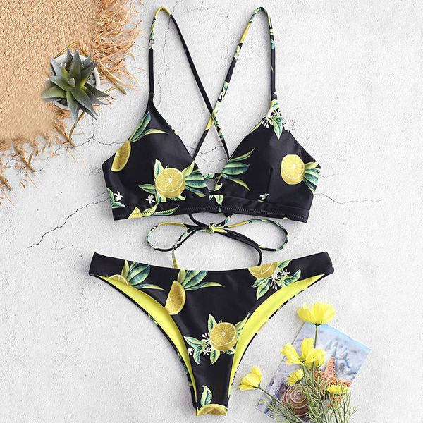 2020 swimsuit women flower print two piece bikini set female bandage push up swimwear bathing suit bikinis mujer, White;black
2020 swimsuit women flower print two piece bikini set female bandage push up swimwear bathing suit bikinis mujer, White;black