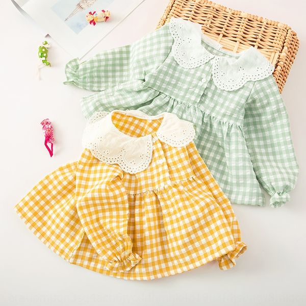 autumn 2020 new big lapel vexi plaid doll doll children's clothing shirt skirt children's clothing bubble yarn long sleeve shirt, White;black
autumn 2020 new big lapel vexi plaid doll doll children's clothing shirt skirt children's clothing bubble yarn long sleeve shirt, White;black