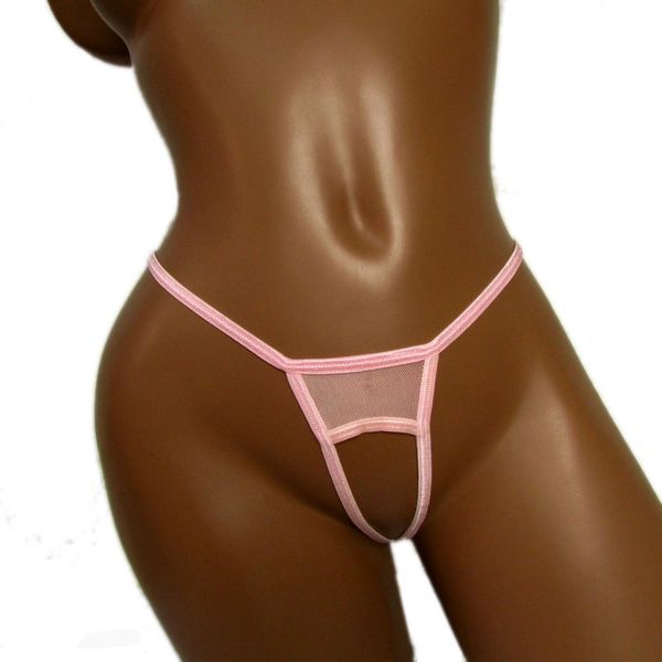 open crotch gstring pink thong mini micro crotchless women underwear pantie mini chastity t mall women tangas, Black;pink
open crotch gstring pink thong mini micro crotchless women underwear pantie mini chastity t mall women tangas, Black;pink