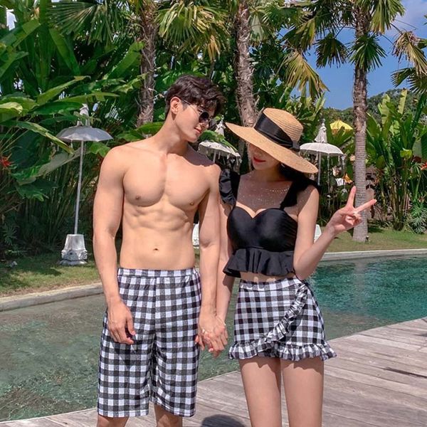 japanese and korean couple swimsuit women's gathering beach pants bikini pants men's holiday beach swimming suit bikini, Black
japanese and korean couple swimsuit women's gathering beach pants bikini pants men's holiday beach swimming suit bikini, Black