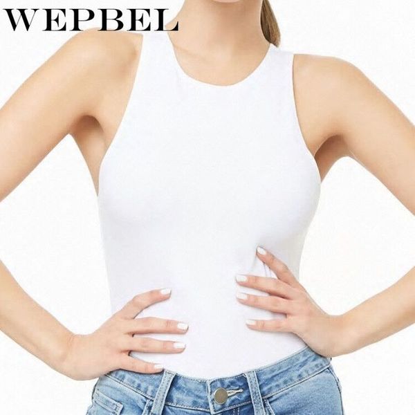 wepbel solid color o neck sleeveless slim fit jumpsuit overalls romper women summer skinny playsuit, Black;white
wepbel solid color o neck sleeveless slim fit jumpsuit overalls romper women summer skinny playsuit, Black;white