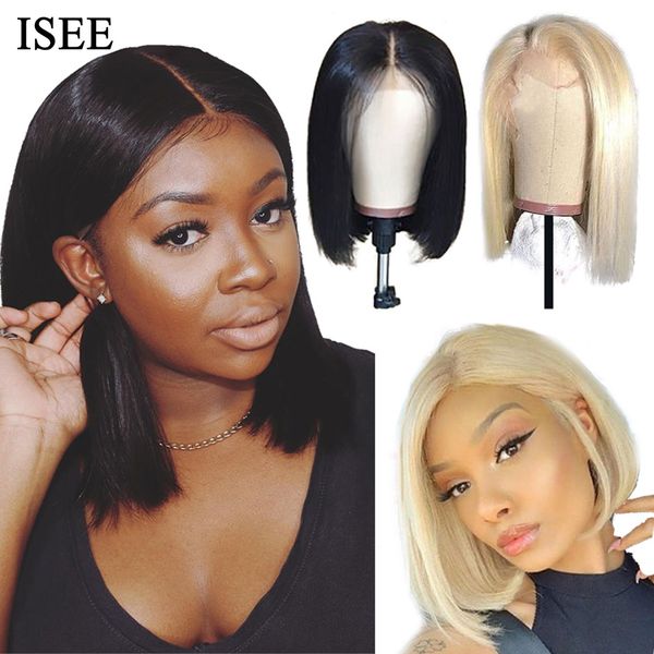 straight bob lace front wigs pre plucked hairline isee hair short human hair wigs brazilian straight blonde 613 lace front wigs, Black
straight bob lace front wigs pre plucked hairline isee hair short human hair wigs brazilian straight blonde 613 lace front wigs, Black