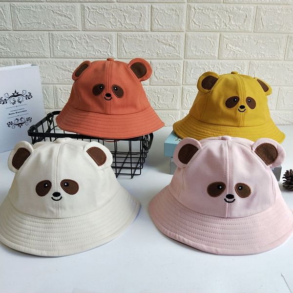 rplc2 children's fisherman cartoon season bucket bucket new medium and large children korean style boys' cute panda basin hat soli, Blue;gray 
rplc2 children's fisherman cartoon season bucket bucket new medium and large children korean style boys' cute panda basin hat soli, Blue;gray