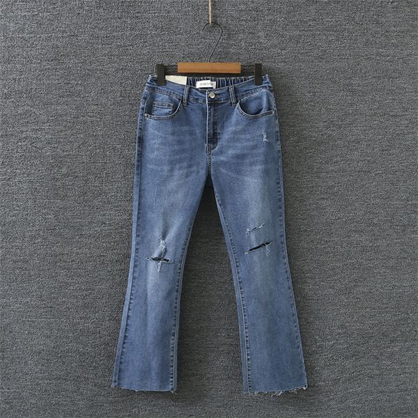 fh9k2 korean style plus plus size 2019 spring new fat mm fashion hole jeans and jeanstrousers and jeansmicro ankle-length pants jeans dx9171, Blue
fh9k2 korean style plus plus size 2019 spring new fat mm fashion hole jeans and jeanstrousers and jeansmicro ankle-length pants jeans dx9171, Blue
