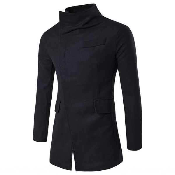 autumn and winter new men's diagonal windbreaker buckle design lapel single-breasted woolen coat windbreaker coat f102, Tan;black
autumn and winter new men's diagonal windbreaker buckle design lapel single-breasted woolen coat windbreaker coat f102, Tan;black