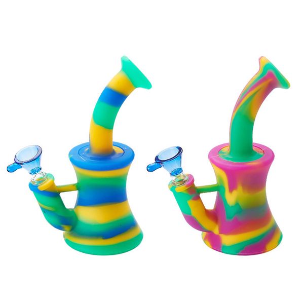 Colorful Silicone Beaker Bong Dab Rigs Water Pipe Bong Unbreakable Oil Rig with Silicone Downstem & 14mm Glass Bowl In Stock FY2263
Colorful Silicone Beaker Bong Dab Rigs Water Pipe Bong Unbreakable Oil Rig with Silicone Downstem & 14mm Glass Bowl In Stock FY2263