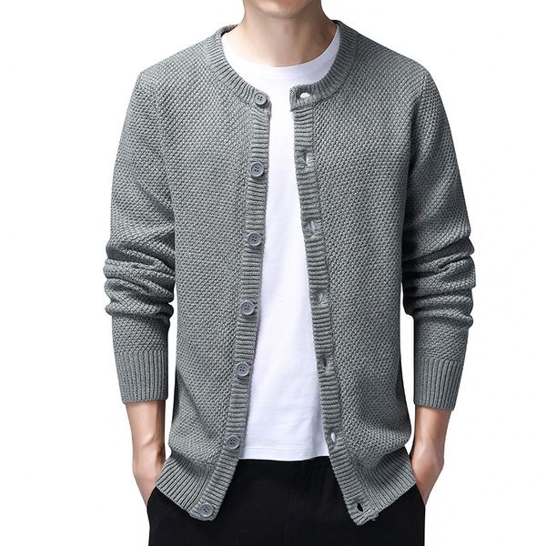 men's sweaters classic cardigan sweater men casual coat with button autumn knitted cotton cardigans for o neck black grey, White;black
men's sweaters classic cardigan sweater men casual coat with button autumn knitted cotton cardigans for o neck black grey, White;black