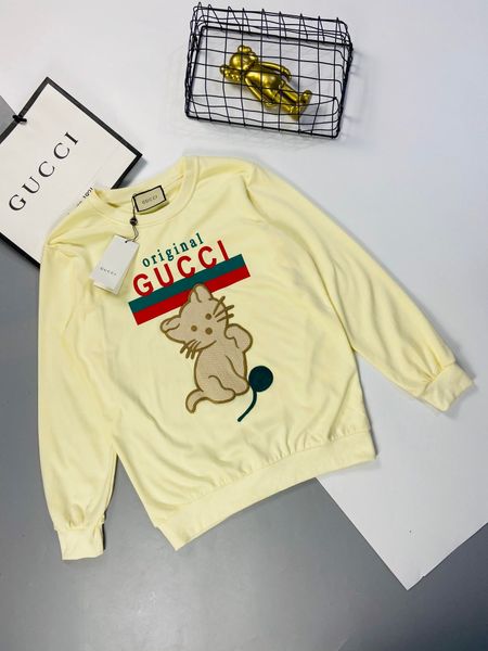2020 red green stripes embroidery cat men's womens designer hoodie pullover luxury brands sweatshirts round neck blank pullover s- 708, Black;brown
2020 red green stripes embroidery cat men's womens designer hoodie pullover luxury brands sweatshirts round neck blank pullover s- 708, Black;brown