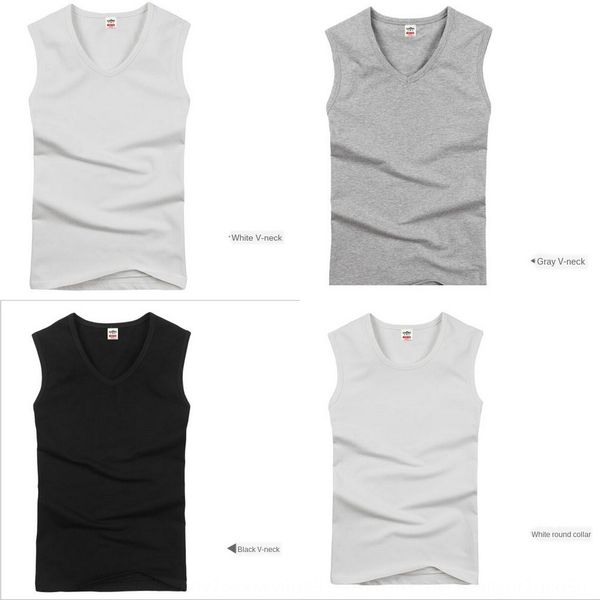 summer men' knitted sleeveless shirt vest running training cotton fitness vest base shirt wide shoulder stretch waistcoat, White;black
summer men' knitted sleeveless shirt vest running training cotton fitness vest base shirt wide shoulder stretch waistcoat, White;black