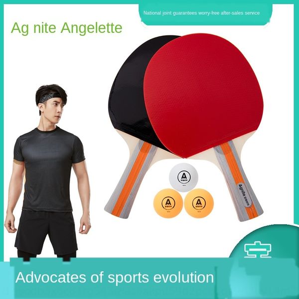 deli deli f2310 agnite competition tennisracket table tennis beginners double-sided anti-glue table tennis racket two 3 balls
deli deli f2310 agnite competition tennisracket table tennis beginners double-sided anti-glue table tennis racket two 3 balls